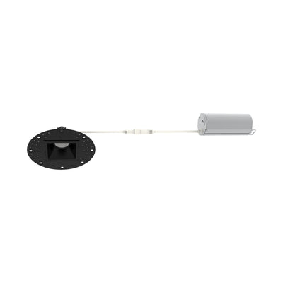 Westgate RDSG2TL-MCT5-BK 2" Square Gimbal Trimless Recessed Downlight, 6W, 5CCT Selectable, 400 Lumens, 90 CRI - Black Finish