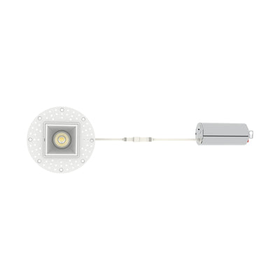 Westgate RDSG2TL-MCT5 2" Square Gimbal Trimless Recessed Downlight, 6W, 5CCT Selectable, 400 Lumens, 90 CRI - White Finish