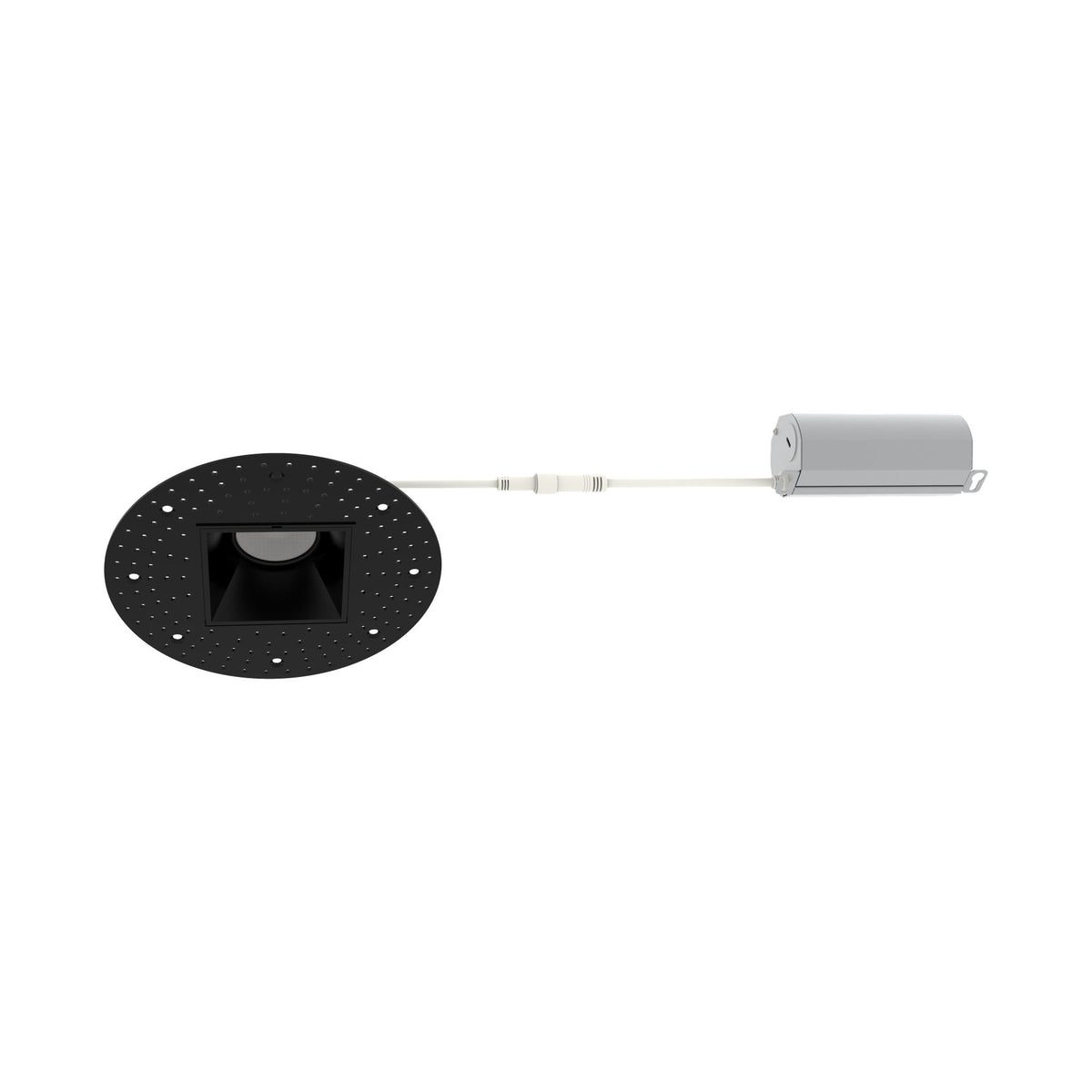 Westgate RDSG3TL-MCT5-BK 3" Square Gimbal Trimless Recessed Downlight, 9W, 5CCT Selectable, 730 Lumens, 90 CRI - Black Finish
