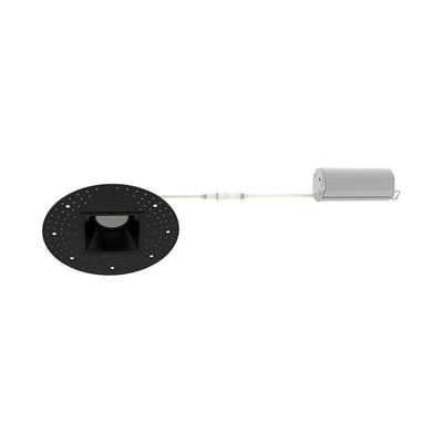 Westgate RDSG3TL-MCT5-BK 3" Square Gimbal Trimless Recessed Downlight, 9W, 5CCT Selectable, 730 Lumens, 90 CRI - Black Finish