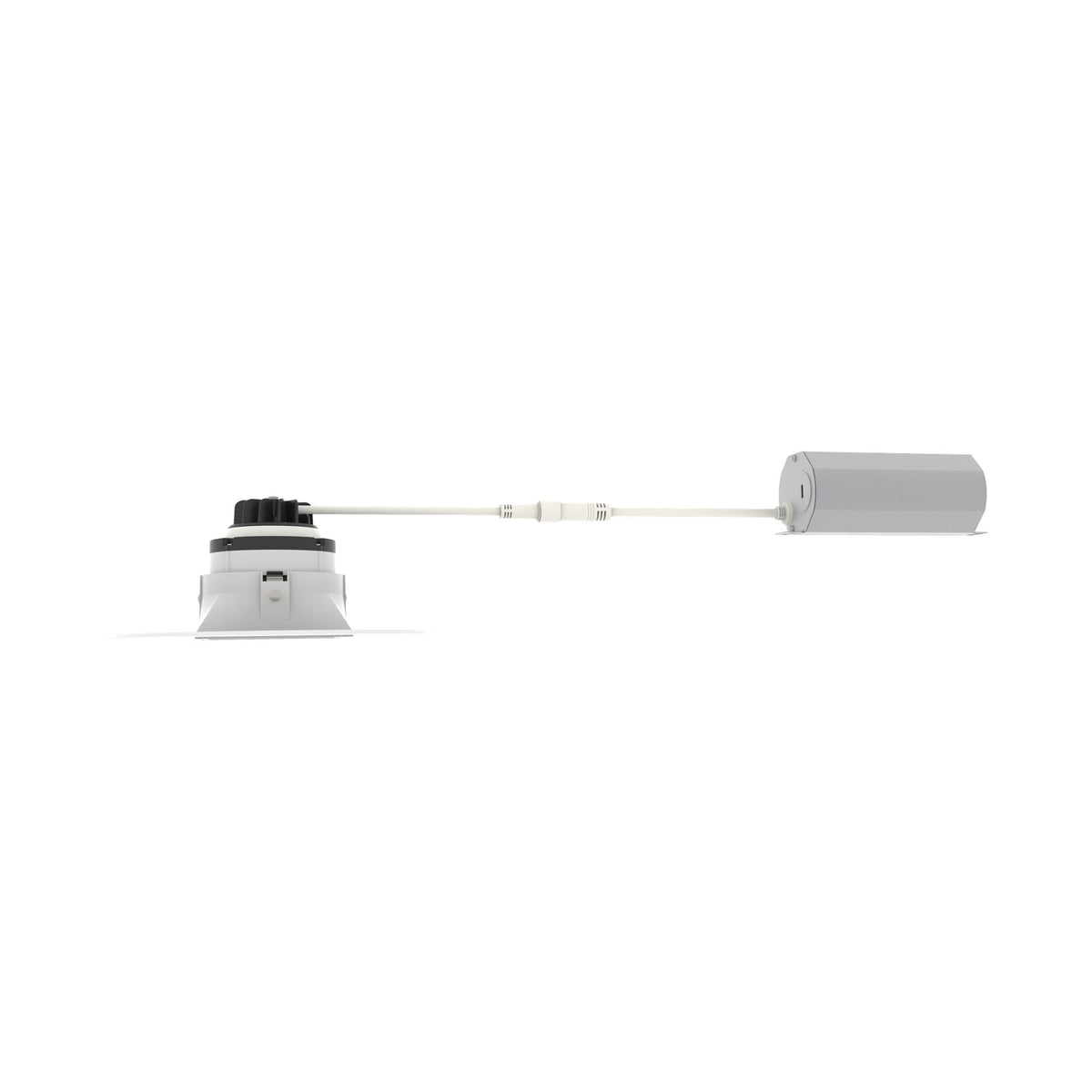 Westgate RDSG3TL-MCT5 3" Square Gimbal Trimless Recessed Downlight, 9W, 5CCT Selectable, 730 Lumens, 90 CRI - White Finish