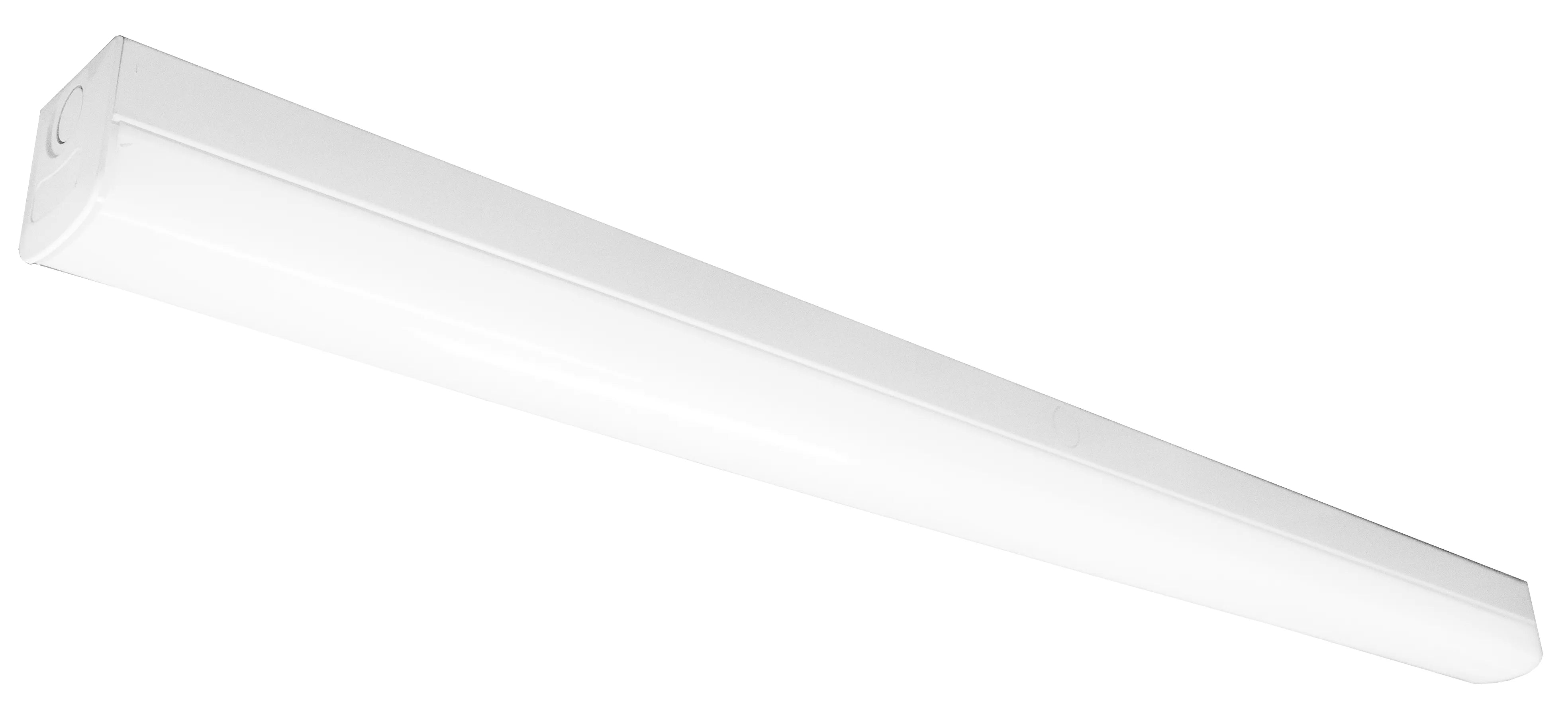 2 to 8 ft. 20W to 90W High-Lumen CCT & Power Adjustable Linear Strip Light - White or Black FInish