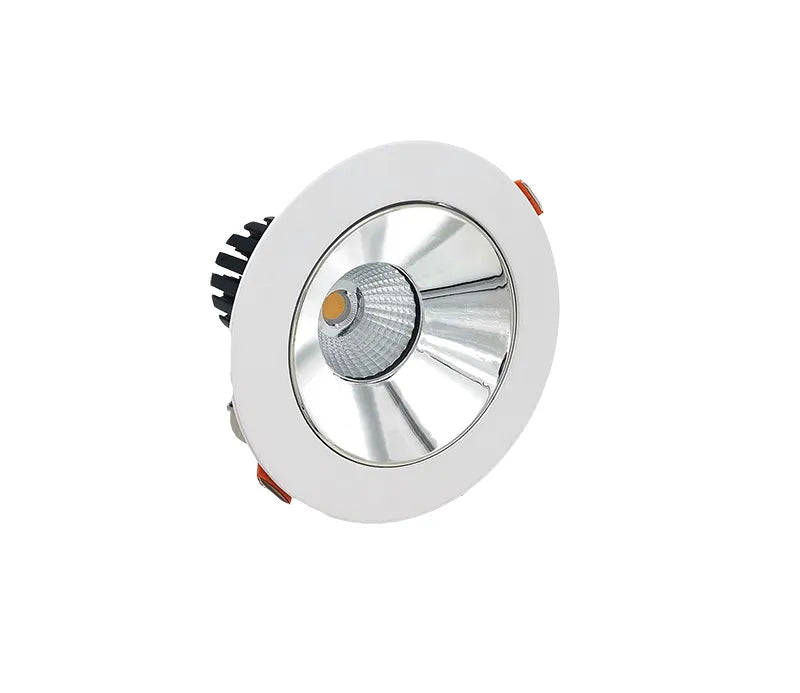 Westgate LRD-7W-27K-4WTR-C LED Round Architectural Winged Recessed Light 4" Open Trim - Clear