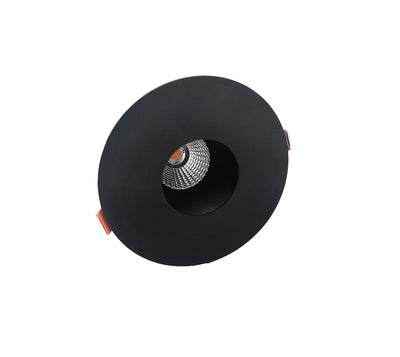 Westgate LRD-7W-27K-4WTRPH-BK LED Architectural Winged Recessed Light 4" Pin Hole Trim - Black