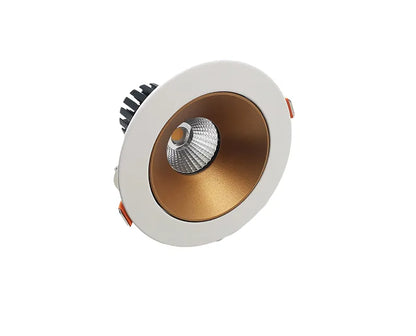 Westgate LRD-7W-27K-4WTR-MG LED Architectural Winged Recessed Light 4" Open Trim - Matte Gold