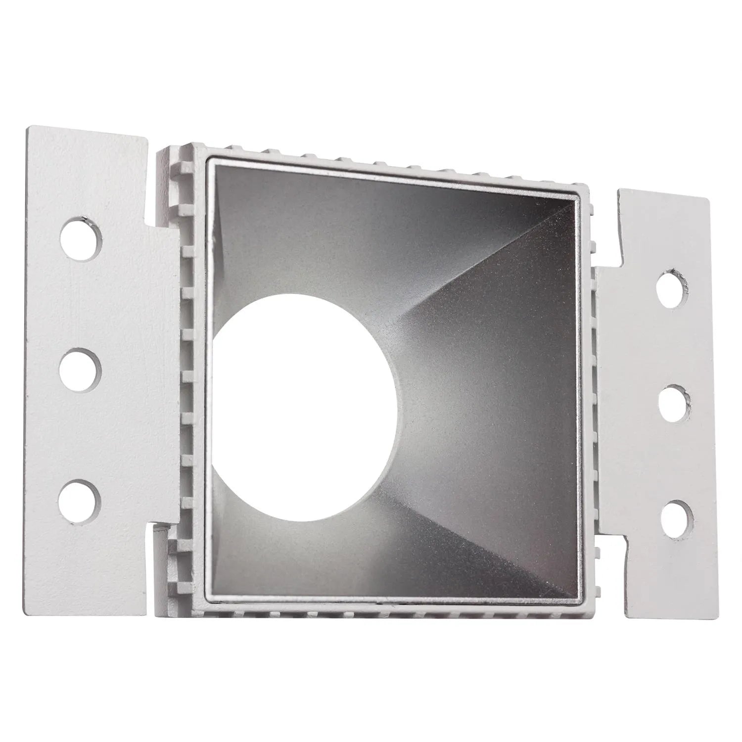 Westgate LRD-TL-10W-27K-4S-HZ LED 4" Round Architectural Trimless Recessed Light Residential Lighting - Matte Silver