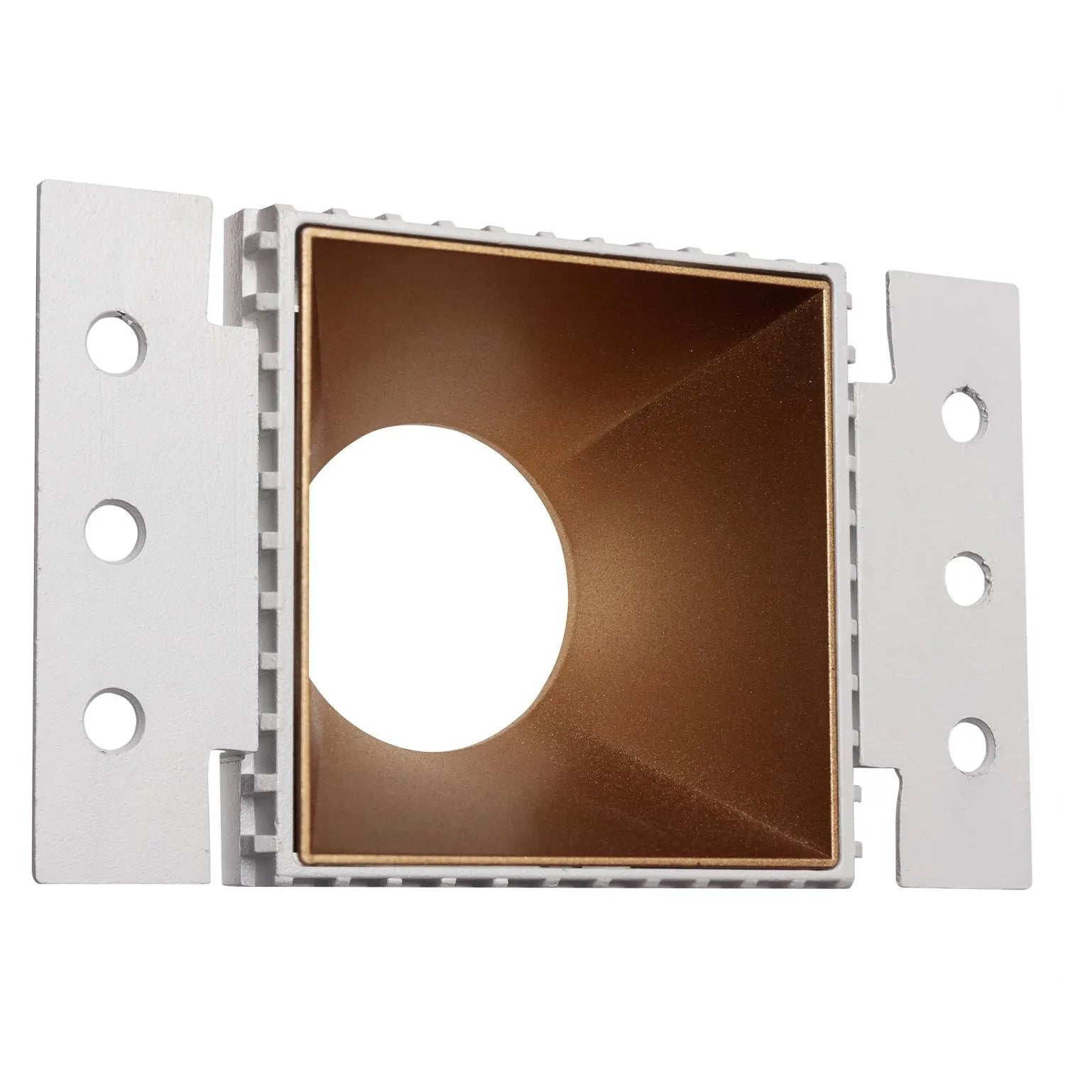 Westgate LRD-TL-10W-27K-4S-MG LED 4" Round Architectural Trimless Recessed Light Residential Lighting - Matte Gold