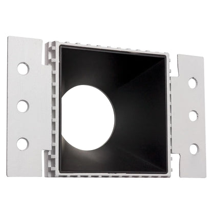 Westgate LRD-TL-10W-30K-4S-BK LED 4" Round Architectural Trimless Recessed Light Residential Lighting - Black