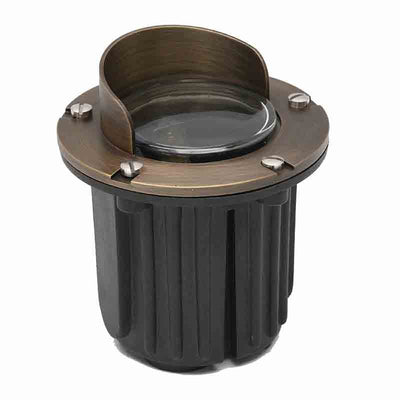 Westgate WL-701-FGBZ Solid Brass Well Light With Directional Lamp Bracket - Antique Bronze