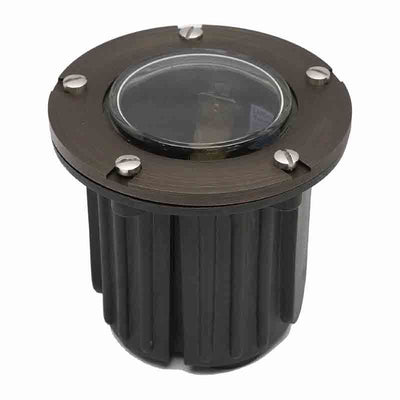 Westgate WL-705-FGBZ Solid Brass Well Light With Directional Lamp Bracket - Antique Bronze