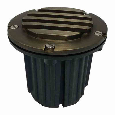 Westgate WL-708-FGBZ Solid Brass Well Light With Directional Lamp Bracket - Antique Bronze