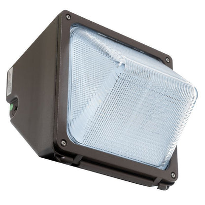 Westgate WMX-SM-15-30W-50K Traditional LED Multi-Power Non-Cutoff Wall Pack, Glass Lens - Bronze