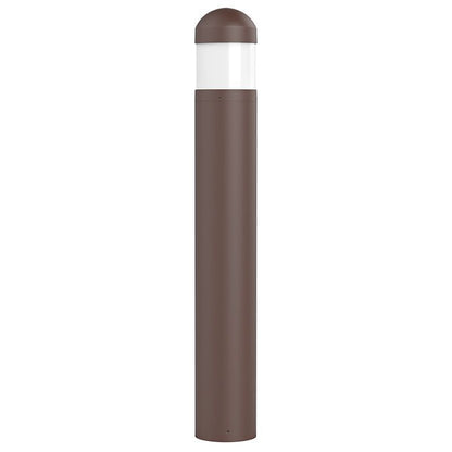 Westgate BOL-44-R-C-F-MCTP-BR Bollard 44" Round Dome Top Cone Frost Lens - Bronze