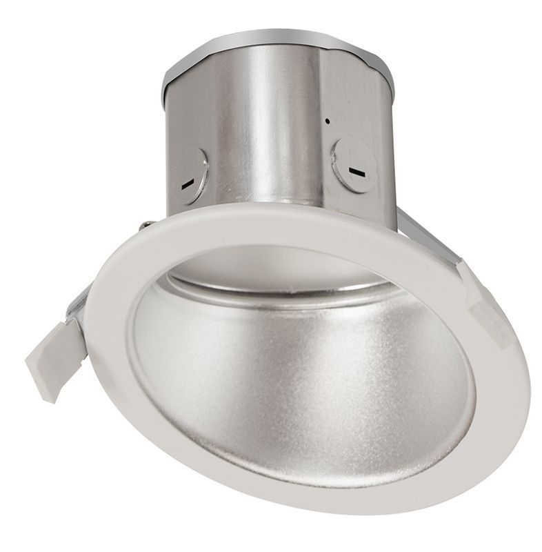6" Round LED Commercial Recessed Light - White