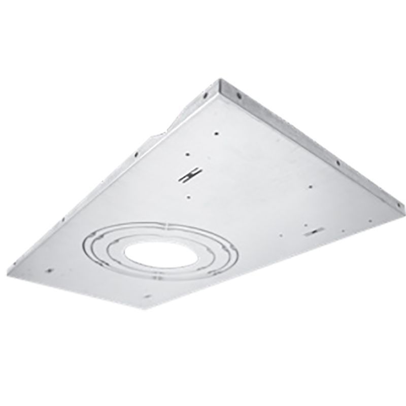 Power and CCT Adjustable Commercial Recess Light TBAR Plate - Silver