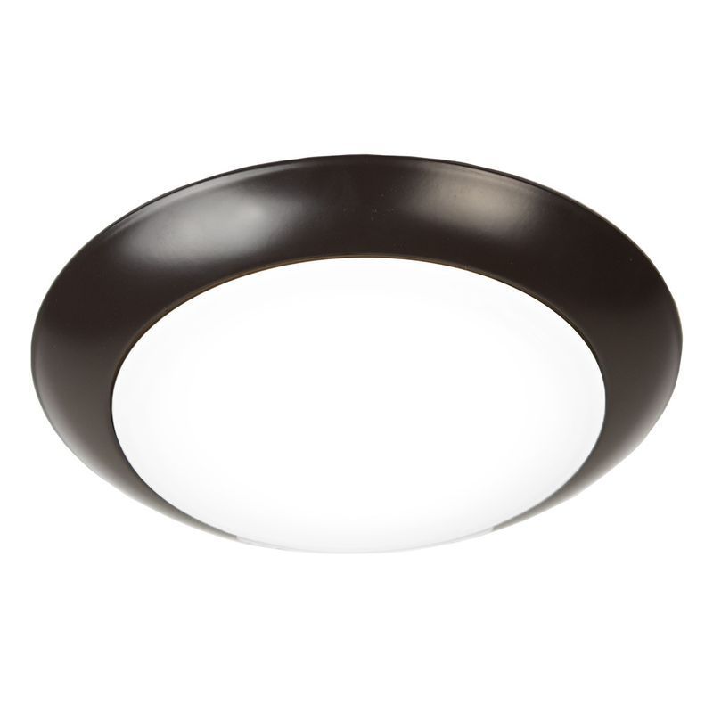 LED Round Disk Light - Bronze