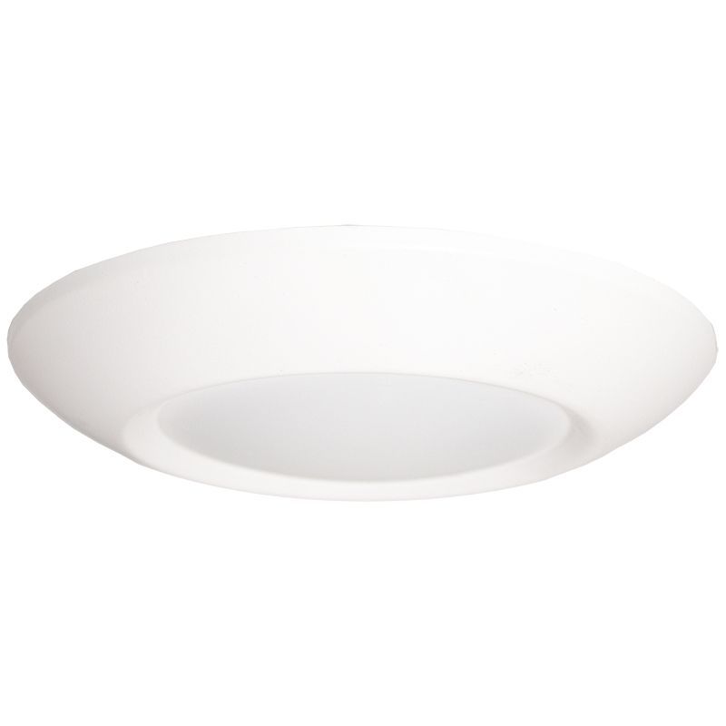 6" LED Multi-CCT Economy Disc Light - White