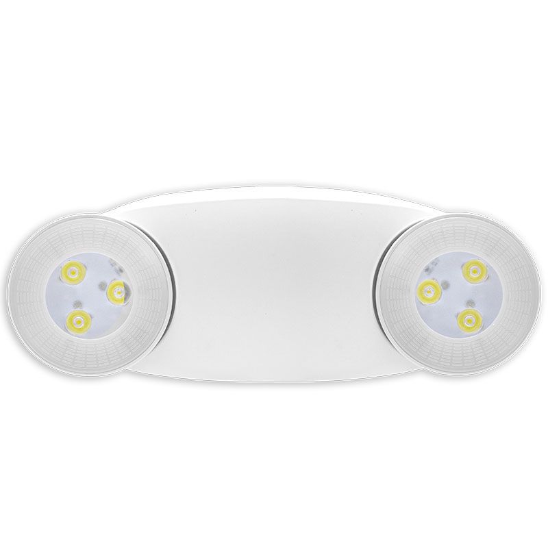 LED 2-Head Extra High-Output Emergency Light - White