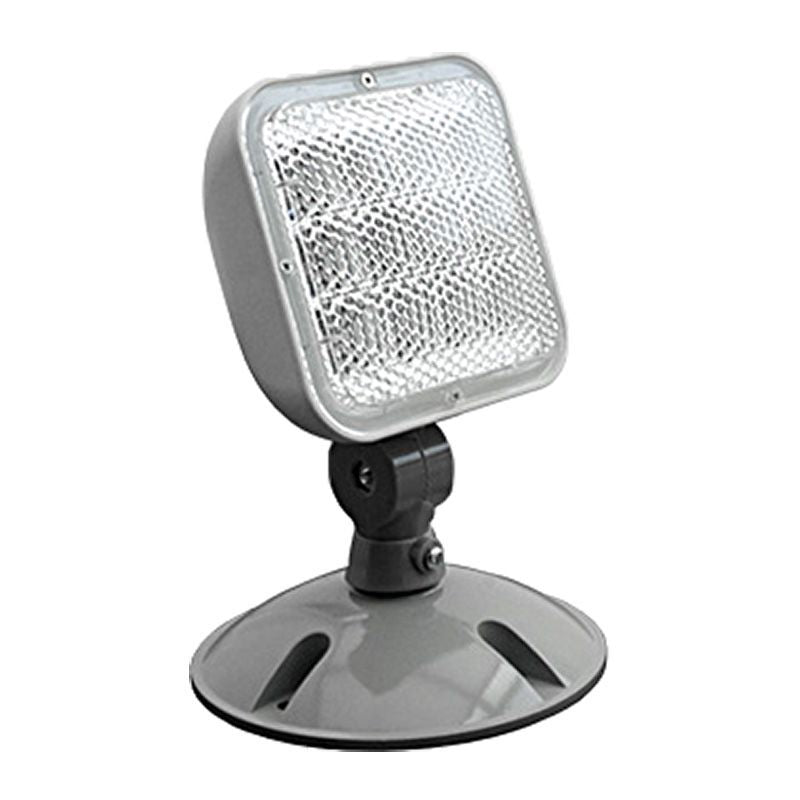 Wet Location Outdoor Square LED Remote Single Head - White