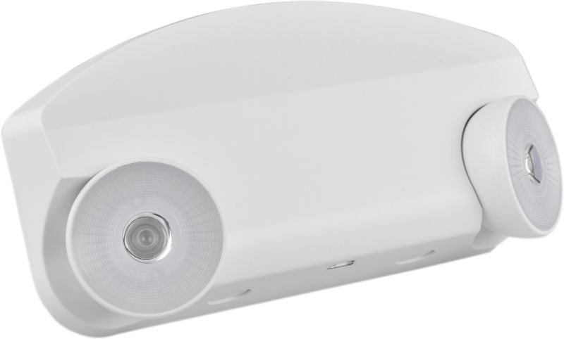  LED 2-head Mini Emergency Light - White