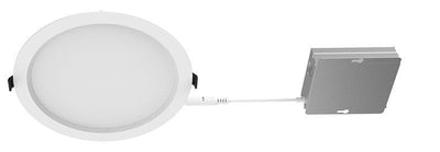 Westgate RSLC8-BF-40K LED Commercial Slim Recessed Regressed Baffle Light - White