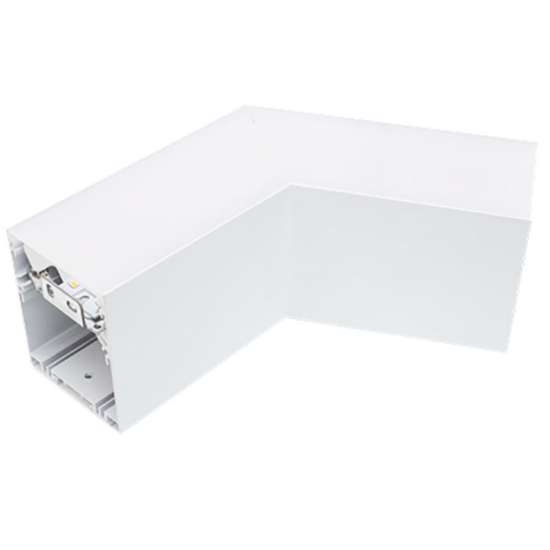 Westgate C120, 5000K, SCX-C120-MCT4-C120-50K, LED 2-3/4" Superior Architectural Seamless Linear 120 Corner Fixture - White