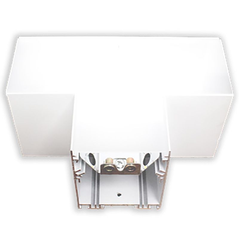 LED T-Shape 2-3/4" Superior Architectural Seamless Linear Corner Fixture - White