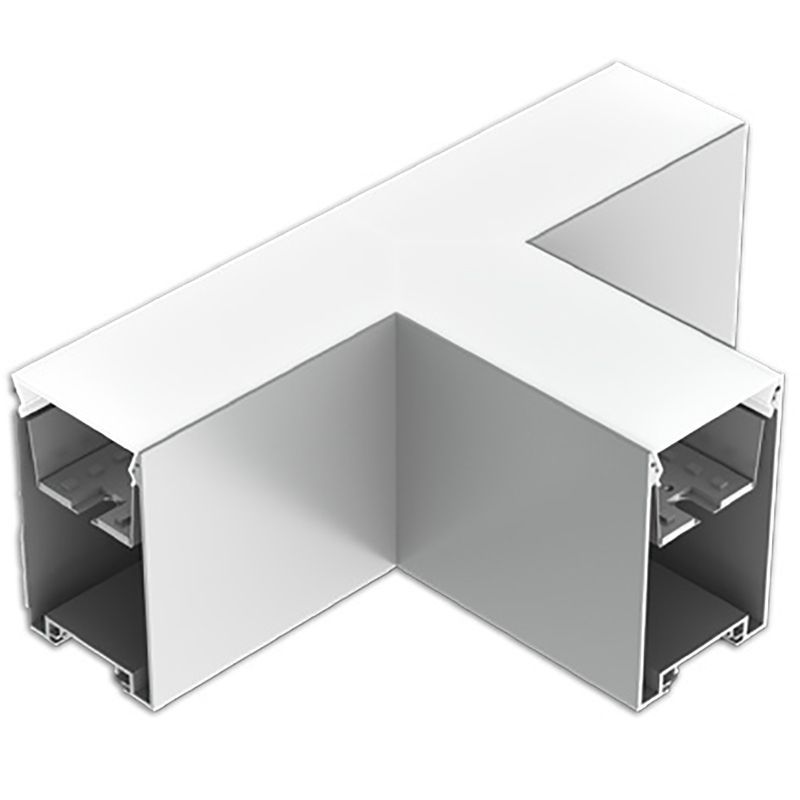 LED T-Shape Superior Architectural Seamless Linear Light Corner Fixture ...