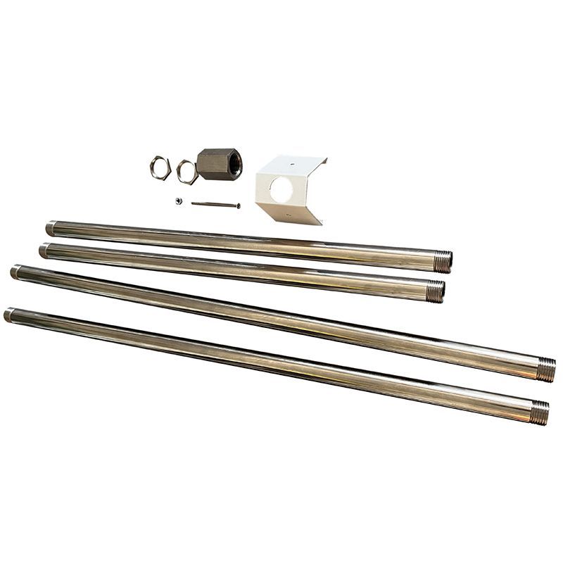 IP66 Wet Location 4" Superior Architectural Linear Light Rod Kit