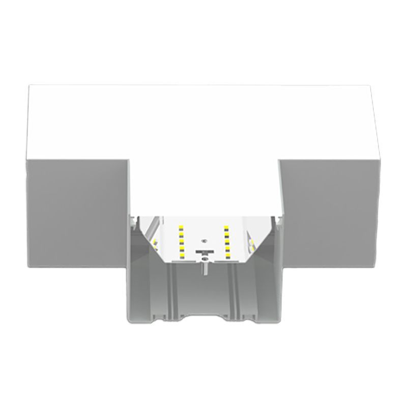 Westgate T, 5000K, SCX6-T-MCTP-T-50K, LED 6" T-Shape Superior Architectural Seamless Indirect Linear Light Corner Fixture Module - Sandy White