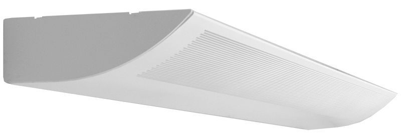  4' LED Perforated Wall Light (Up/Down) - White