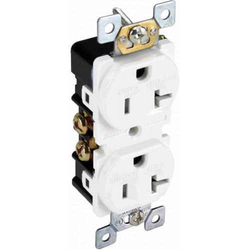 Orbit R20-TR-SI 20A 125V Tamper Resistant Duplex Receptacles - Ivory