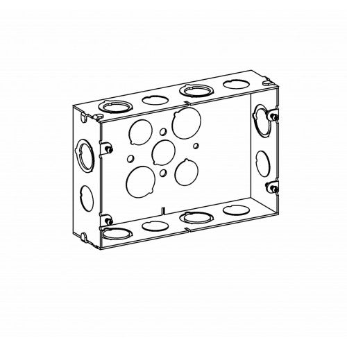 Orbit SB-2 2-Gang Welded Switch Box - Galvanized