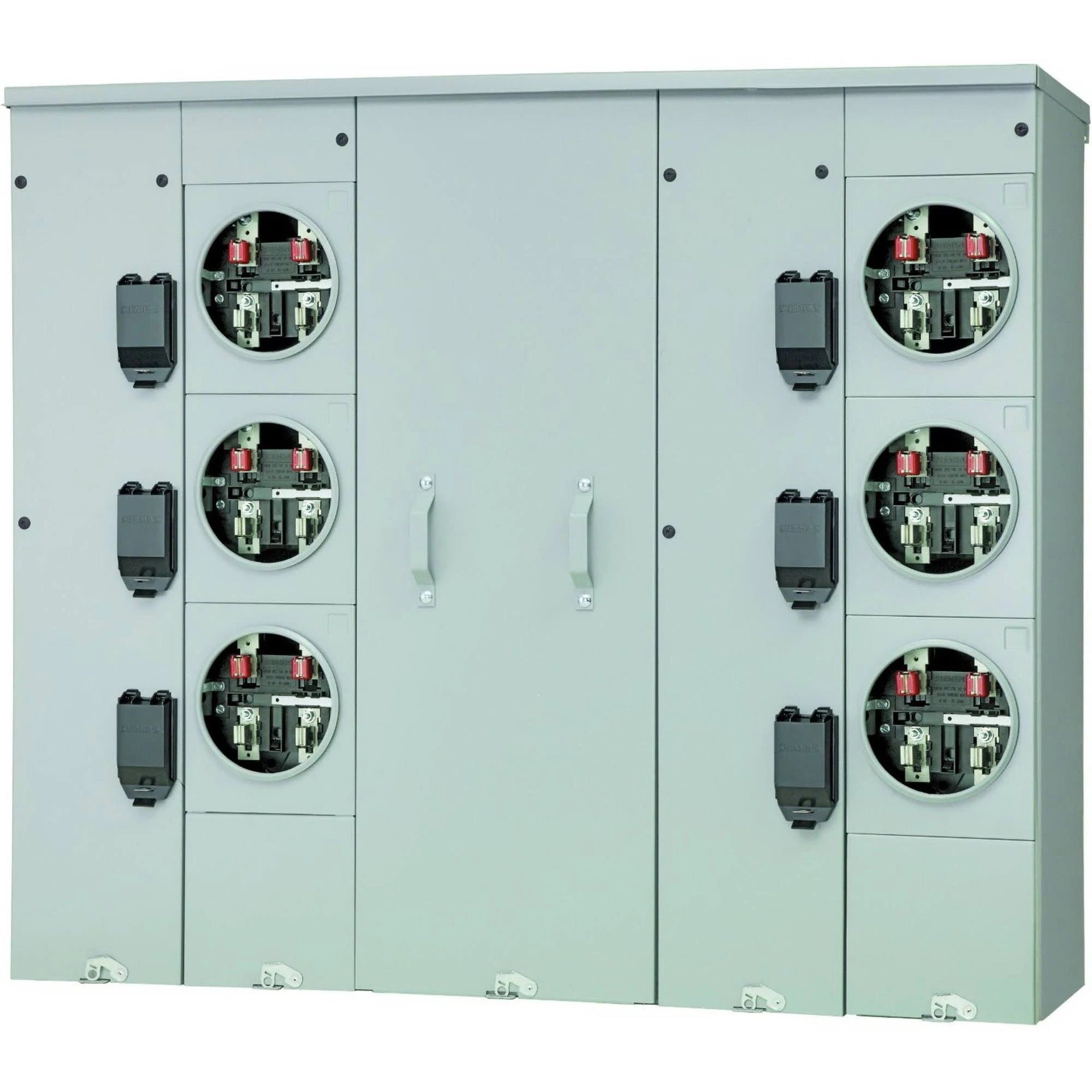 Siemens WEP4611 PAK Metering 400-Amp 6-Gang 1-Phase Meter Main