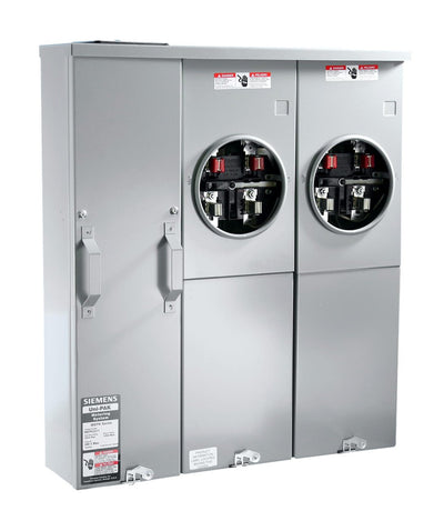 Siemens WEPK2211 200A 2 - Gang Ring - Type Metering System – NEC 2020 & EUSERC Compliant - Sonic Electric
