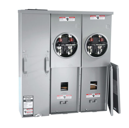 Siemens WEPK2211 200A 2 - Gang Ring - Type Metering System – NEC 2020 & EUSERC Compliant - Sonic Electric