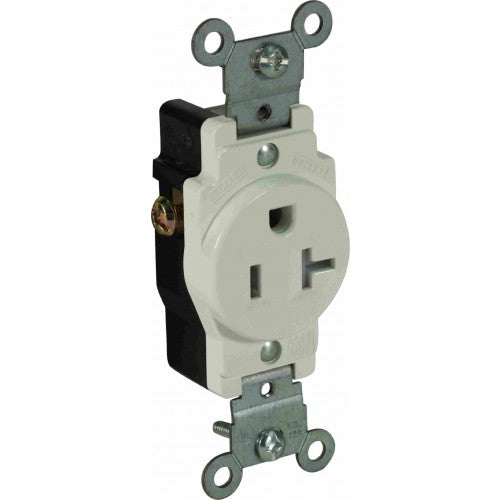 Orbit SR20-TR-I 20A 125V Single Receptacle Tamper Resistant - Ivory