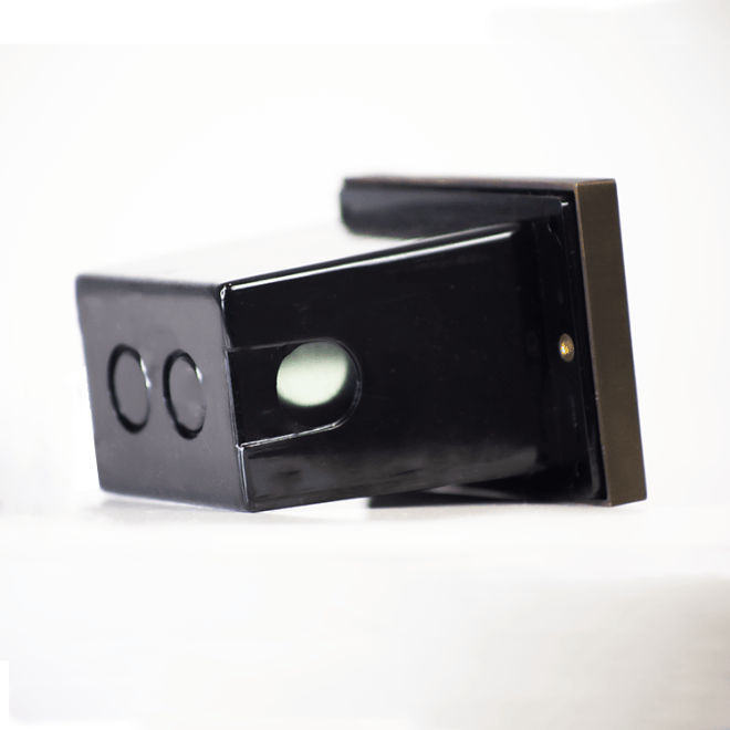 ABBA Lighting STB15-DB Brass Step Light, G4 12V LED Compatible, Heavy-Duty Cast Brass, IP65 - Dark Brass Finish