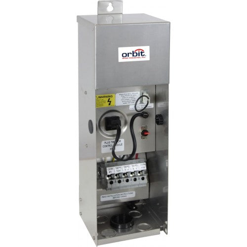 Orbit TRT-100-SS 100W Timer Ready 12-15V Multi-Tap Transformer - Stainless Steel