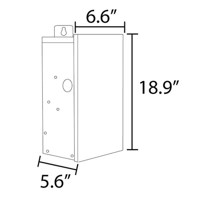 ABBA Multi-Tap 900W Manual Stainless Steel Transformer