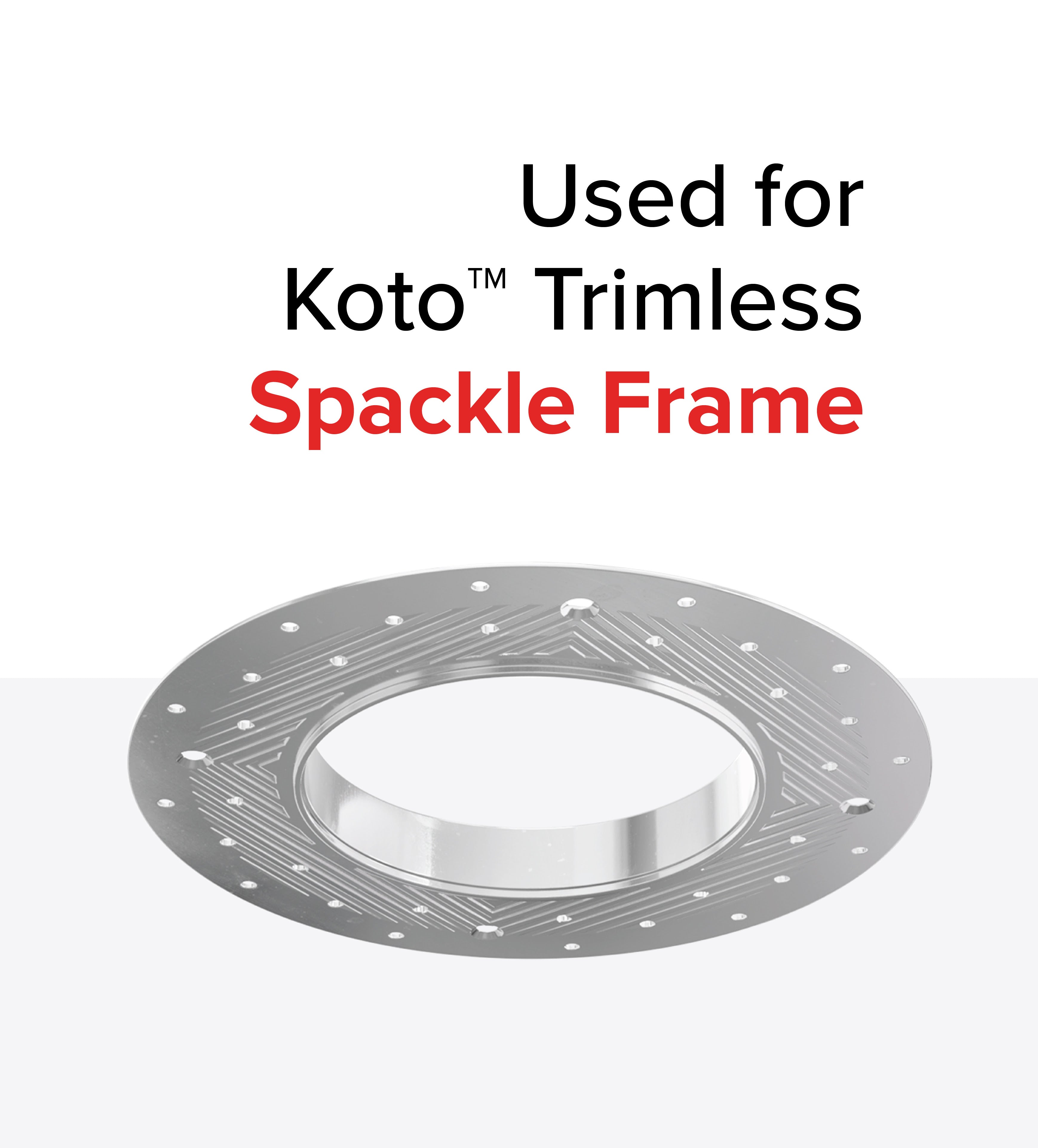 Elco EL4500 4" Trimless Adjustable Hole Saw for Trimless Spackle Frames