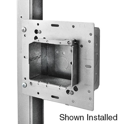 Orbit WBAR2G 2-Gang Wall Bracket With Adjustable Ring - Galvanized