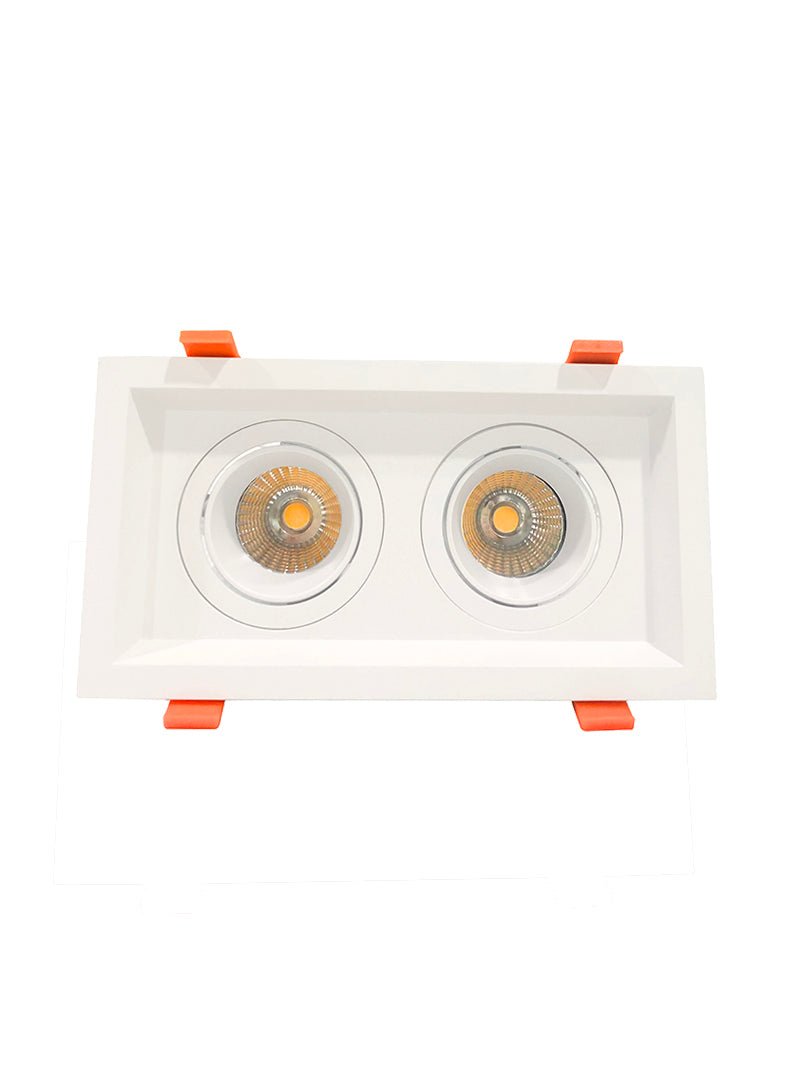 Westgate LRD-10W-35K-WTM2-WH, Westgate 10W Double LED Architectural Recessed Lights - White