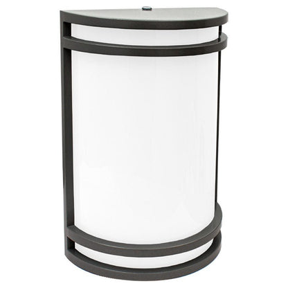 Westgate 120V Series 10 - Inch Outdoor/Indoor LED Decorative Wall Sconce, 15W, 2700K/3000K/3500K/4000K/5000K, Led Commercial Lighting - Black - Sonic Electric