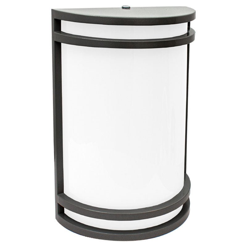 Westgate 120V Series 10 - Inch Outdoor/Indoor LED Decorative Wall Sconce, 15W, 2700K/3000K/3500K/4000K/5000K, Led Commercial Lighting - Black - Sonic Electric
