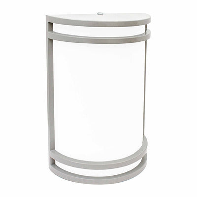 Westgate 120V Series 10-Inch Outdoor/Indoor LED Decorative Wall Sconce, 15W, 2700K/3000K/3500K/4000K/5000K, Led Commercial Lighting - Silver