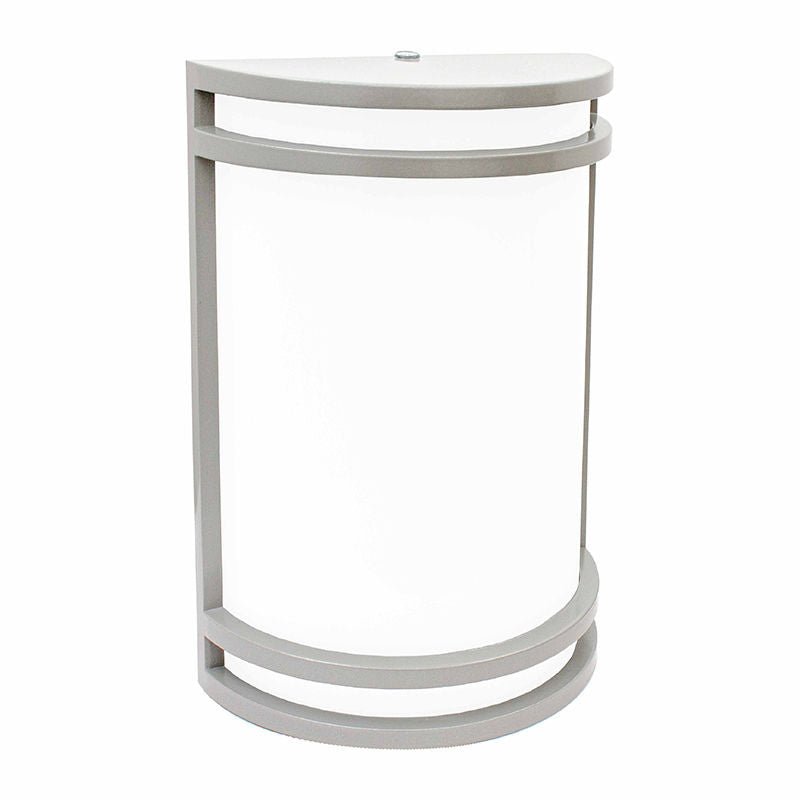 Westgate 120V Series 10 - Inch Outdoor/Indoor LED Decorative Wall Sconce, 15W, 2700K/3000K/3500K/4000K/5000K, Led Commercial Lighting - Silver - Sonic Electric