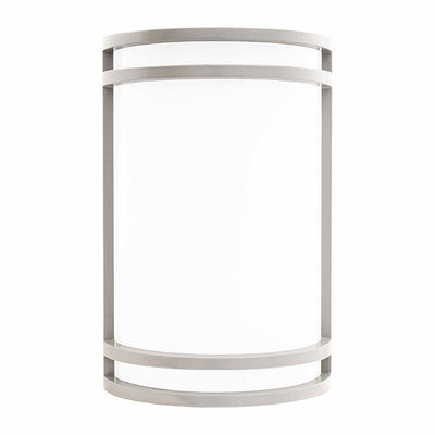 Westgate 120V Series 10 - Inch Outdoor/Indoor LED Decorative Wall Sconce, 15W, 2700K/3000K/3500K/4000K/5000K, Led Commercial Lighting - Silver - Sonic Electric