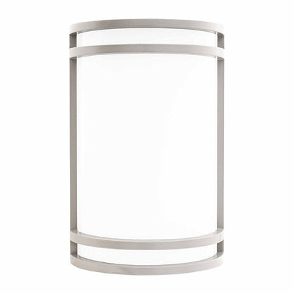 Westgate 120V Series 10 - Inch Outdoor/Indoor LED Decorative Wall Sconce, 15W, 2700K/3000K/3500K/4000K/5000K, Led Commercial Lighting - Silver - Sonic Electric