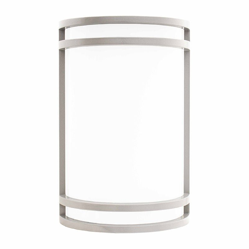 Westgate 120V Series 10 - Inch Outdoor/Indoor LED Decorative Wall Sconce, 15W, 2700K/3000K/3500K/4000K/5000K, Led Commercial Lighting - Silver - Sonic Electric
